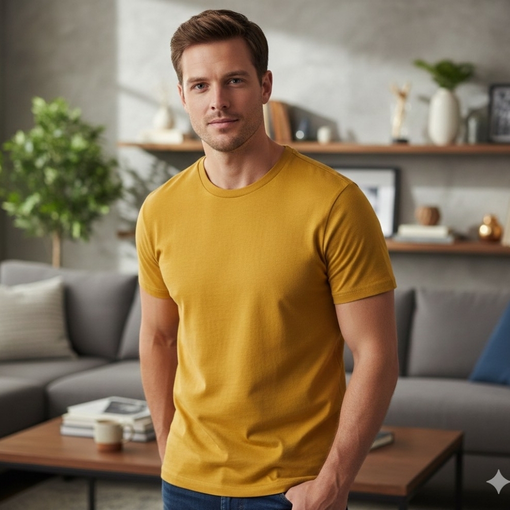 Club Room Mens Solid Crewneck T-Shirt